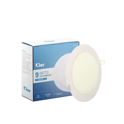 Klar LED Recessed Downlight Round 9W Daylight
