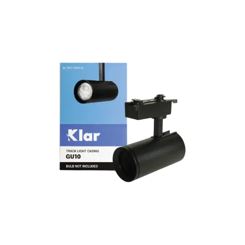 Klar TRACK LIGHT CASING BLACK GU10