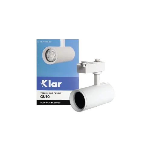 Klar TRACK LIGHT CASING WHITE GU10